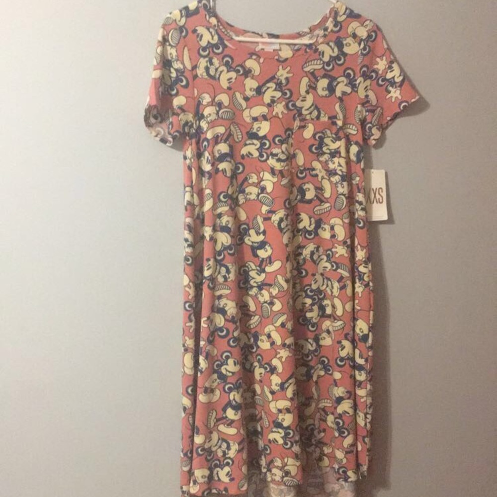 LulaRoe Carly dress- Disney collection